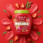 Máscara Capilar Skala Strawberry (Morango) de 1000g - Imagen 2
